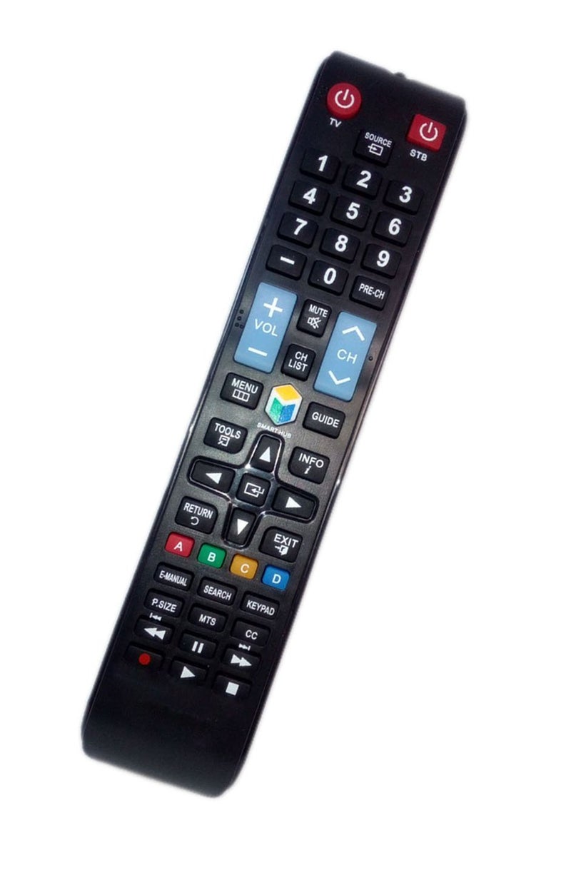 JustFine Replaced Remote Control Compatible for Samsung UN32H5203AF UN60H6203 UN40H6203AF UN50H6201AF UN60H6203AF Smart LED HD TV - Image 1